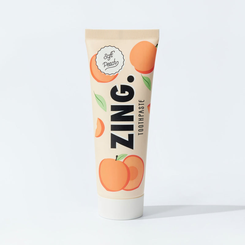 Zing Soft Peach toothpaste